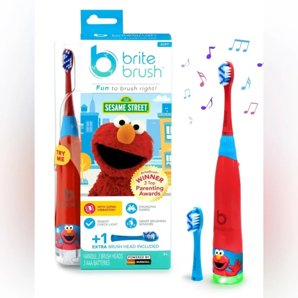 BriteBrush Elmo Kids Electric Toothbrush